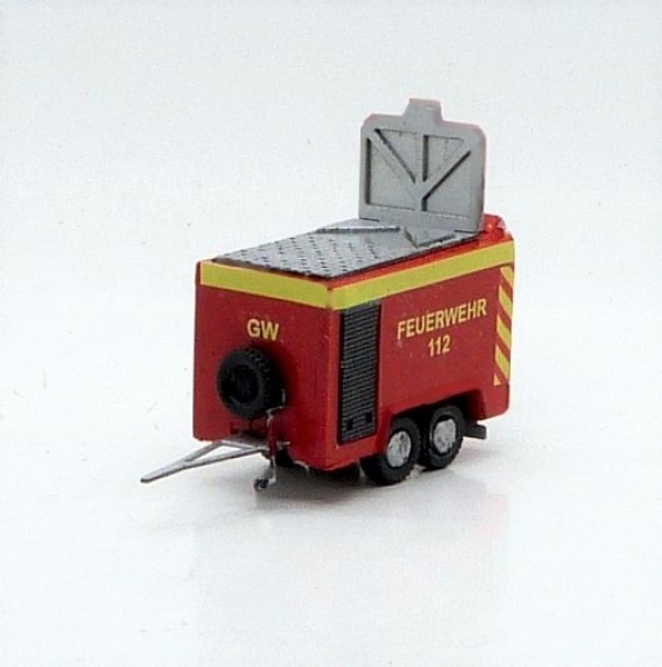 Fire tandem axle trailer case